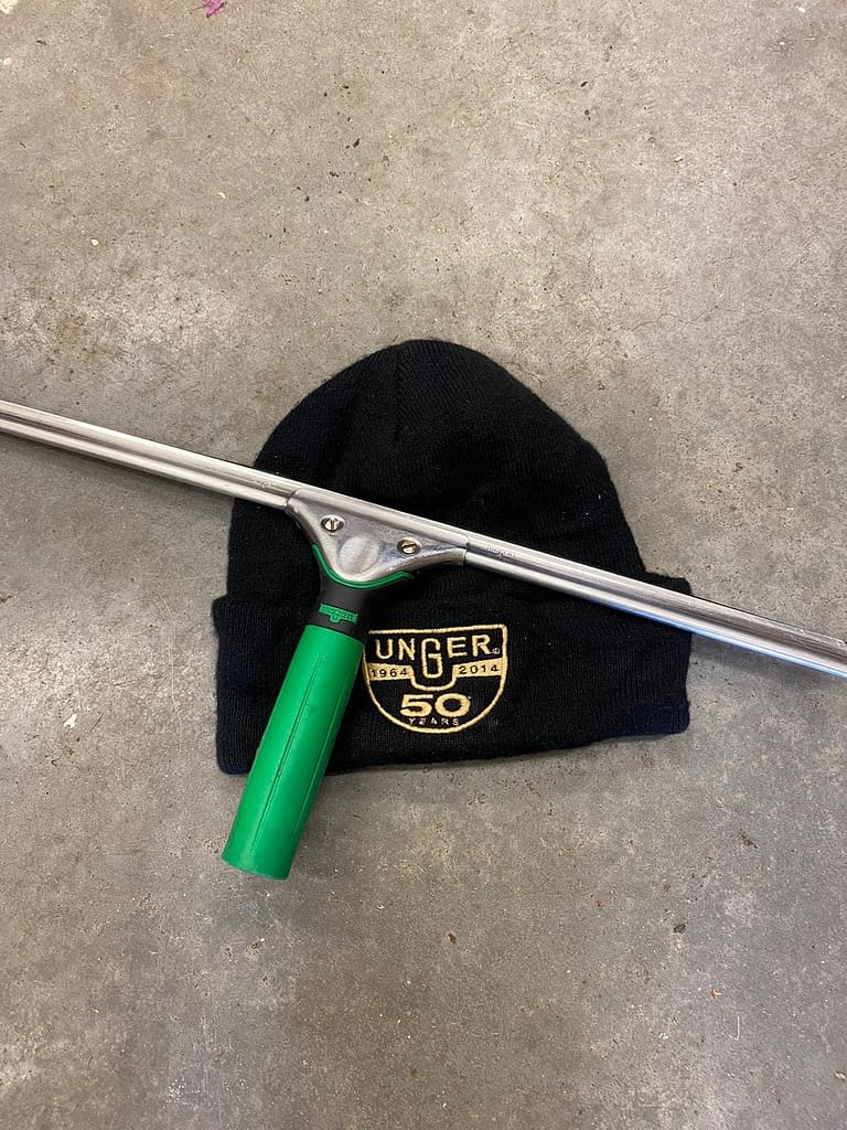 Unger Window Cleaning Squeegees used by professionals for over 50 years